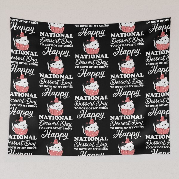 Item preview, Happy National Dessert Day, Cute Muffin Cat designed and sold by fooderiffic.