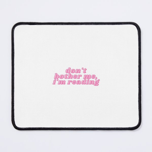 Item preview, Don't Bother Me I Am Reading | Pastel Pink | 80s | Funky | Trendy designed and sold by riyasarts.