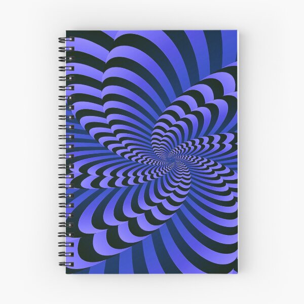 Item preview, Abstract blue Trippy optical illusion- optical illusion  designed and sold by Designs Of all kinds.