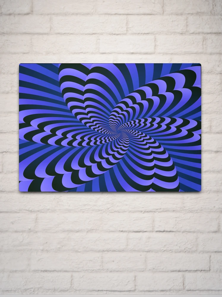 Blue Illusion Art