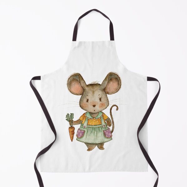 Item preview, Whimsical mouse illustration with gouache  designed and sold by JaniceLalonde.