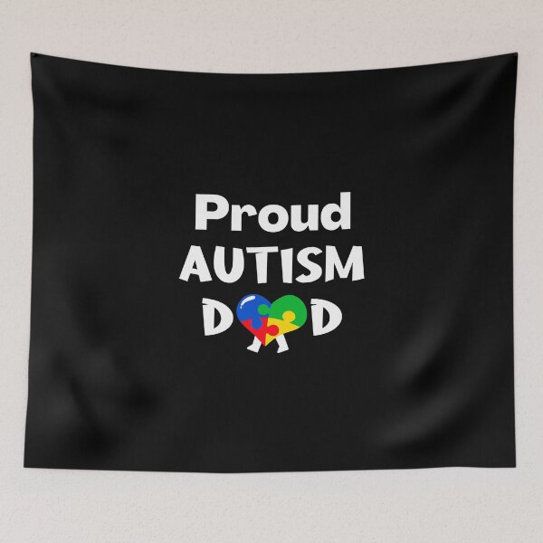 Item preview, Proud Autism Dad. Autism Awareness. designed and sold by novihasan.