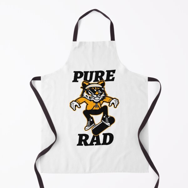 Item preview, Pure Rad tiger skateboarding skater designed and sold by MerchByCraig.