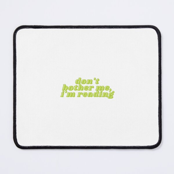 Item preview, Don't Bother Me I Am Reading | Pastel Green Pistachio | 80s | Funky | Trendy designed and sold by riyasarts.
