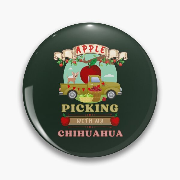 Item preview, Cute Apple Picking With My Chihuahua designed and sold by sableandshadow.