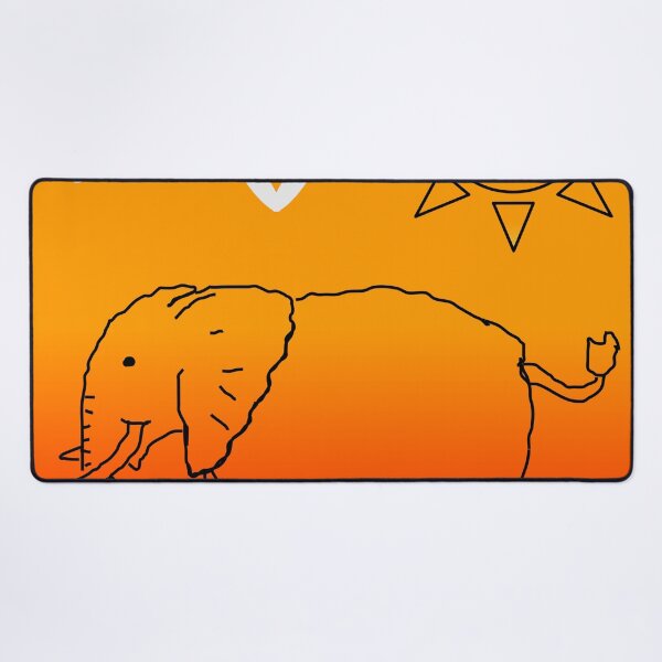 elephant Desk Mat