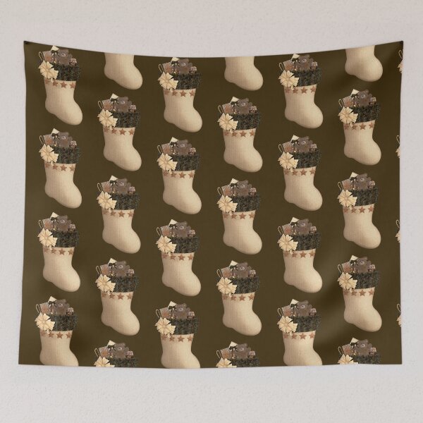 Item preview, Country Christmas Stocking Design designed and sold by briarmoon.