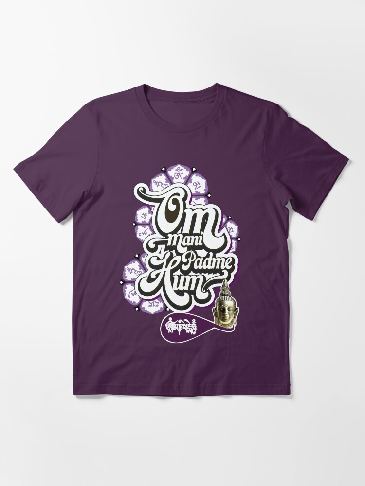 Alternate view of Om Mani Padme Hum Essential T-Shirt