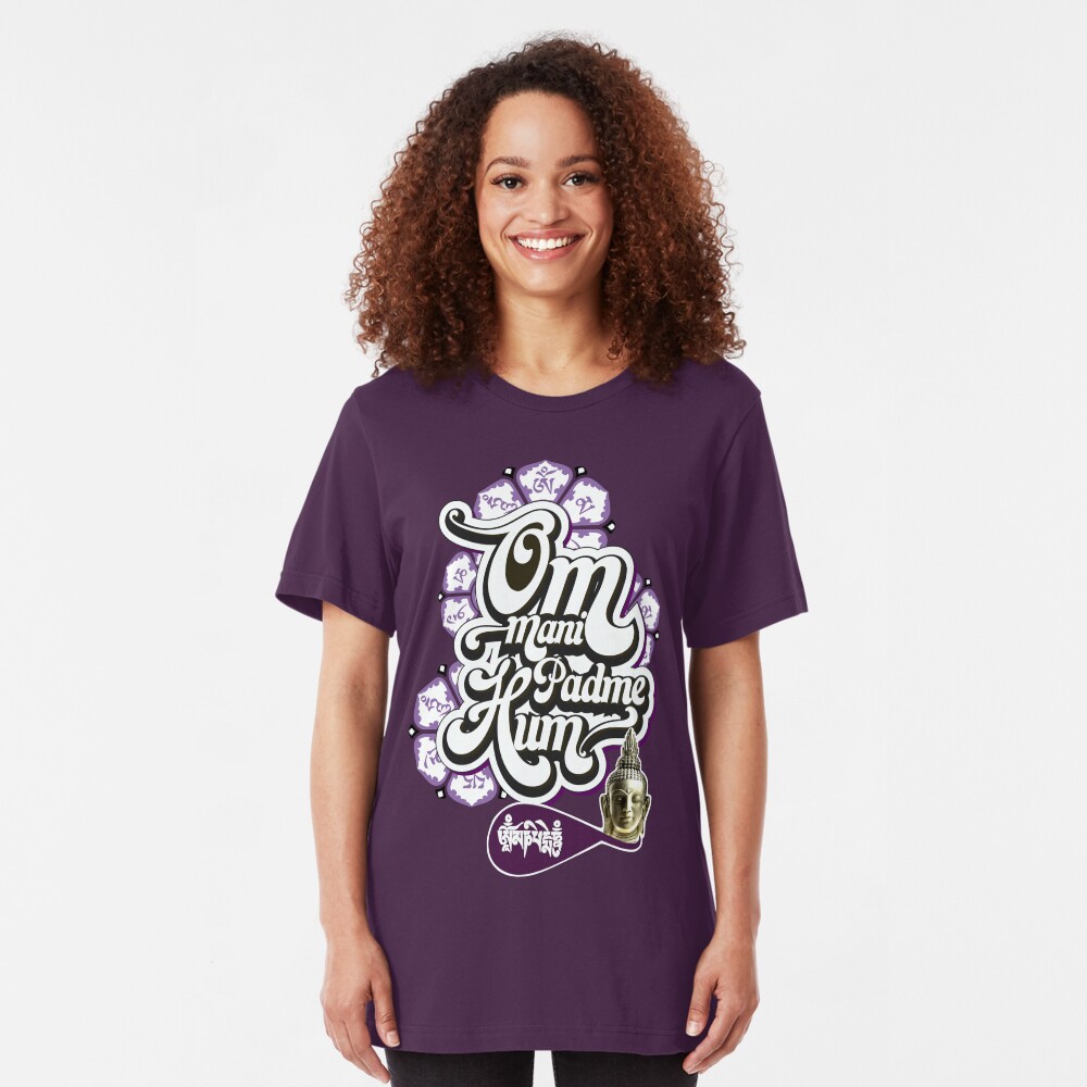 Om Mani Padme Hum Slim Fit T-Shirt