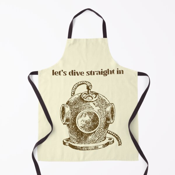 Item preview, Let´s Dive Straight In. Get Started Ancient Vintage Diving Helmet designed and sold by Rebel-Design.
