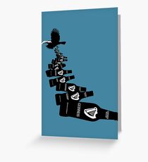 Funny Irish beer Greeting Card