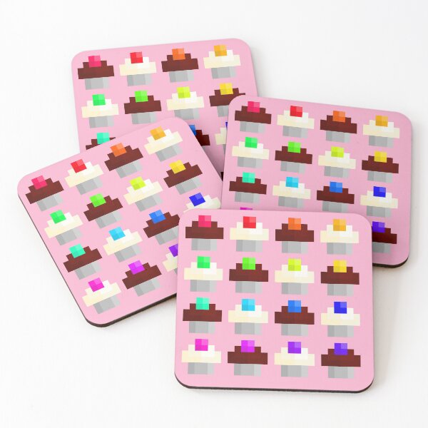 Item preview, Little Pixel Chocolate and Vanilla Cuppycakes designed and sold by rin3d .