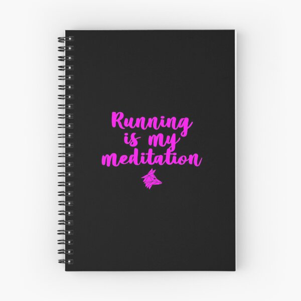 Item preview, Running is my Meditation designed and sold by the Zarock Shop.