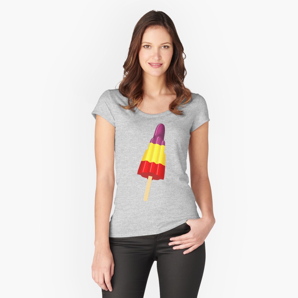 Item preview, Fitted Scoop T-Shirt designed and sold by nikhorne.