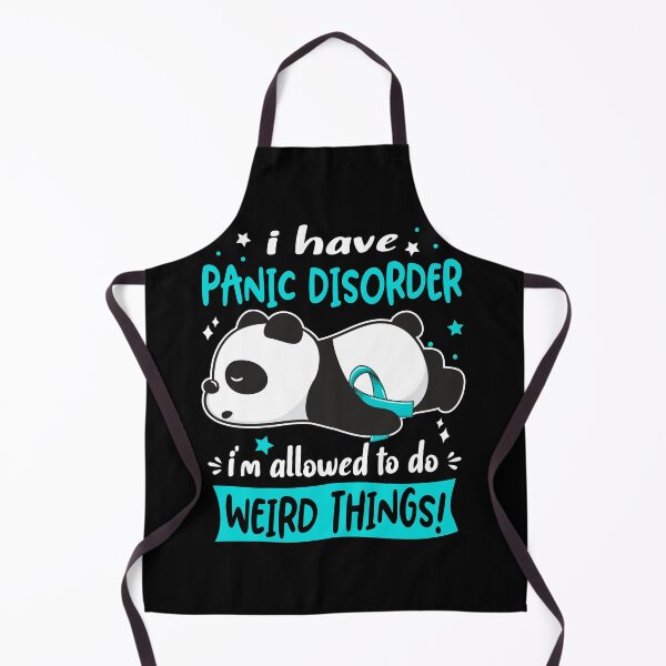 Item preview, Panic Disorder Warrior I Have Panic Disorder I Am Allowed To Do Weird Things! designed and sold by GennieShop.