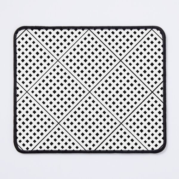 Item preview, Criss Cross Angled Line Pattern in White on Black designed and sold by Neil Feigeles.