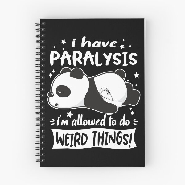 Item preview, Paralysis Warrior I Have Paralysis I Am Allowed To Do Weird Things! designed and sold by GennieShop.