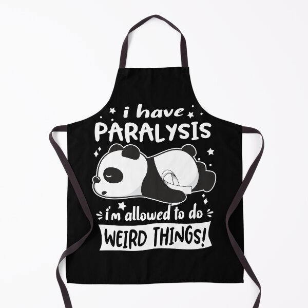 Item preview, Paralysis Warrior I Have Paralysis I Am Allowed To Do Weird Things! designed and sold by GennieShop.