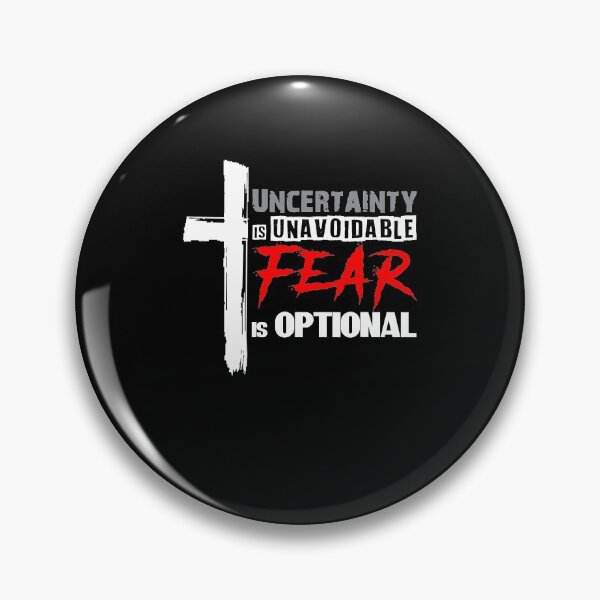 Item preview, Fear is Optional  designed and sold by jessaminegr.
