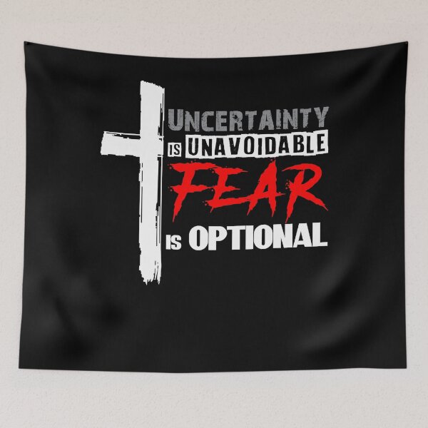 Item preview, Fear is Optional  designed and sold by jessaminegr.