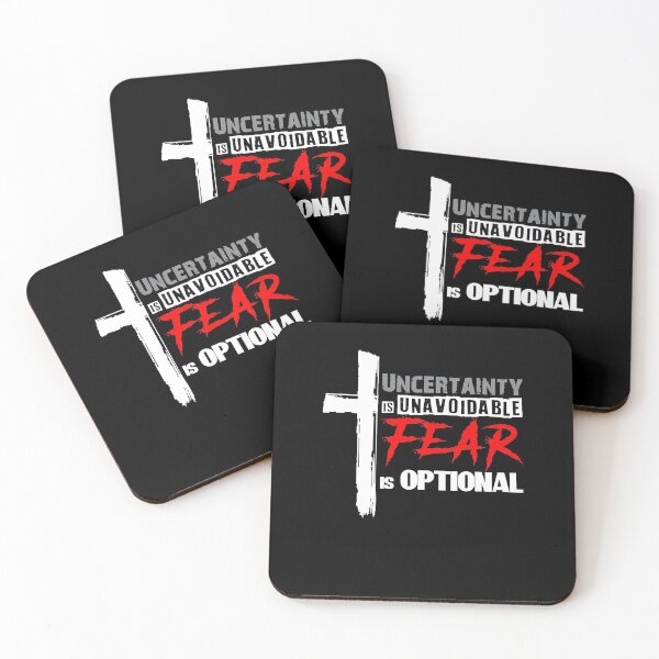 Item preview, Fear is Optional  designed and sold by jessaminegr.