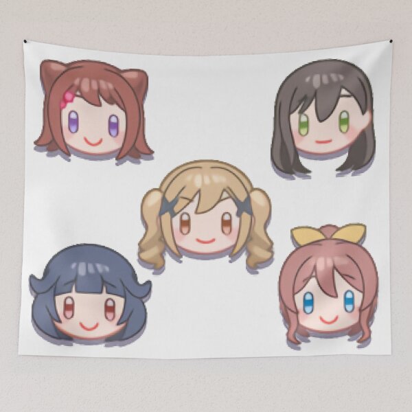 Item preview, Poppin/ Party sticker set designed and sold by xmilygrace.