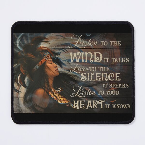 Item preview, Native American listen to your heart it knows designed and sold by chinulove.