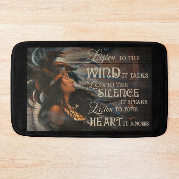Item preview, Native American listen to your heart it knows designed and sold by chinulove.