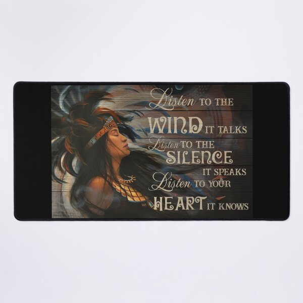 Item preview, Native American listen to your heart it knows designed and sold by chinulove.