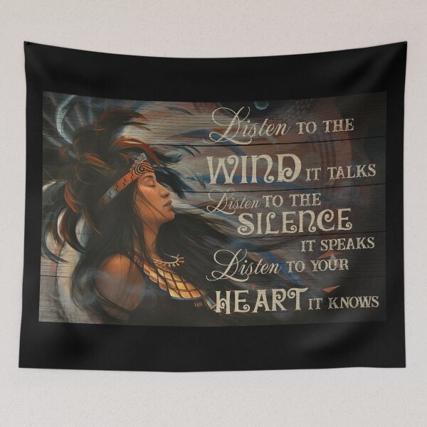 Item preview, Native American listen to your heart it knows designed and sold by chinulove.