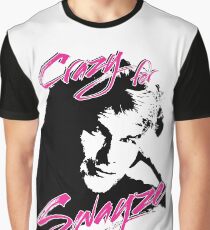 Crazy for Swayze Graphic T-Shirt