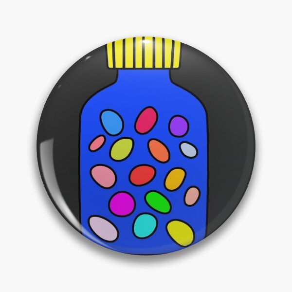Item preview, Jelly bean jar art designed and sold by Fictionette25.