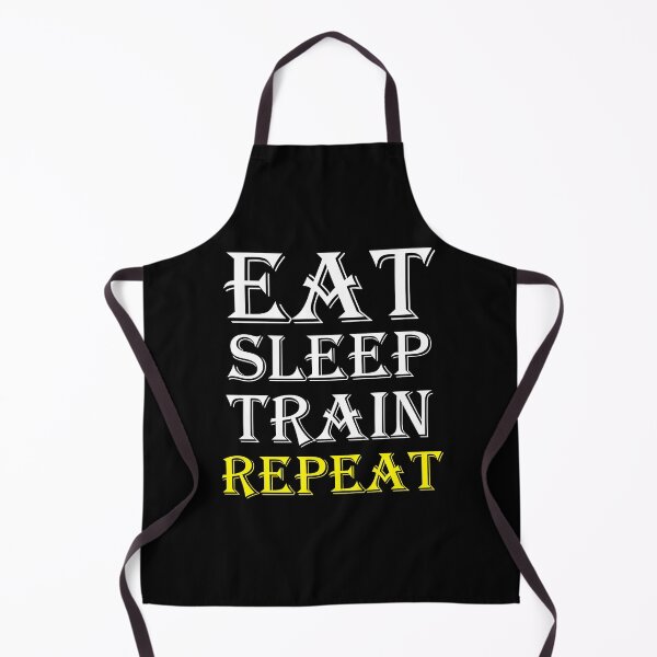 Item preview, Eat Sleep Train Repeat Motivational Gym Stuff Fitness Decor designed and sold by Jason Gilbert.