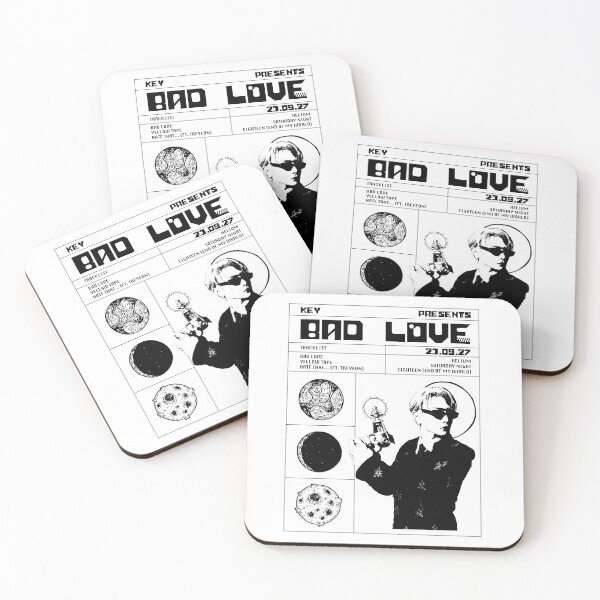 Item preview, SHINee KEY / KIM KIBUM - BAD LOVE MERCH designed and sold by tlal.