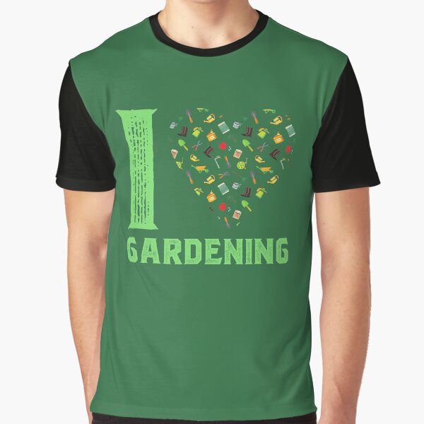 I Heart Gardening Graphic T-Shirt
