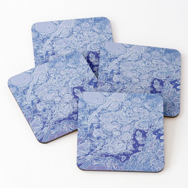 Item preview, Blue cells and white lines designed and sold by Noemi Hernandez.