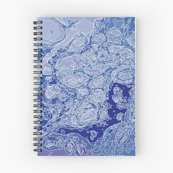 Item preview, Blue cells and white lines designed and sold by Noemi Hernandez.