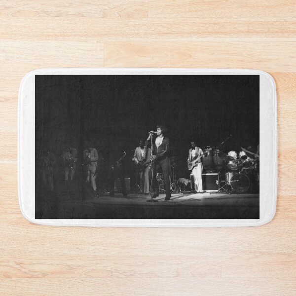 Item preview, James Brown BW Photograph designed and sold by ConcertImages.