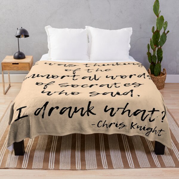 Item preview, Funny Socrates Quote From Chris Knight-Real Genius 1985 designed and sold by goodguy53.