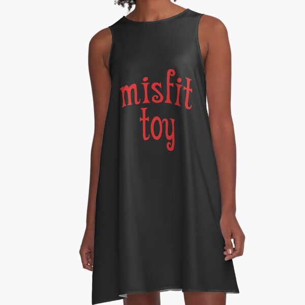 Misfit toy Rudolph the Red Nosed Reindeer and the A-Line Dress