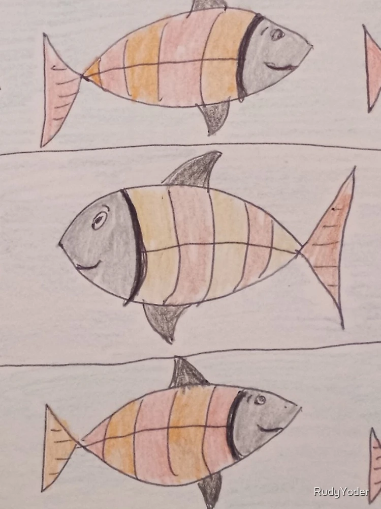 Thumbnail 4 of 4, Samsung Galaxy Phone Case, Happy Fish  designed and sold by RudyYoder.