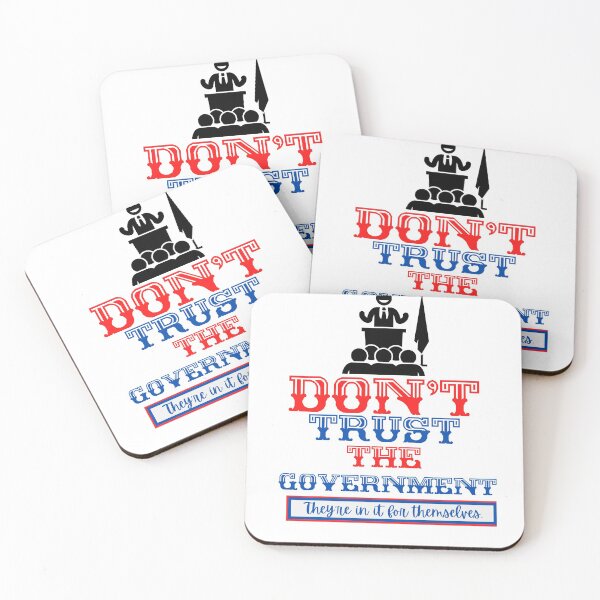 Item preview, Don't Trust The Government  ~ Politically Incorrect designed and sold by JustaGurli.