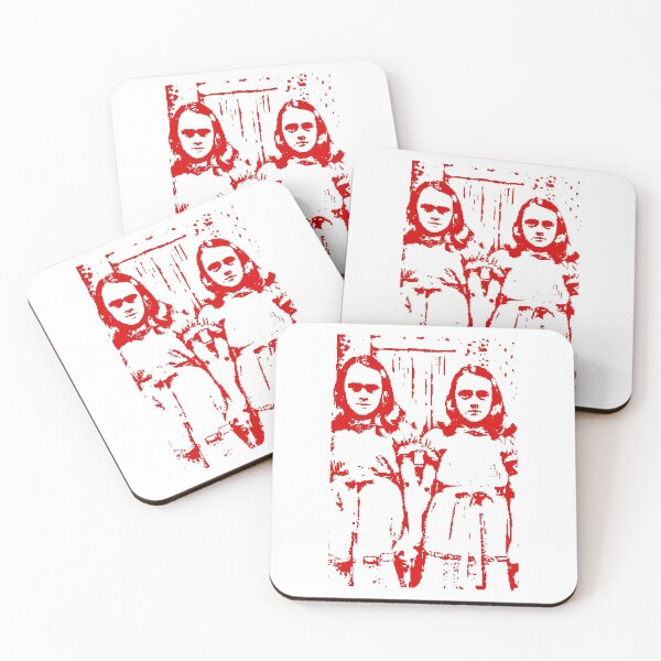Item preview, The Grady twins art designed and sold by Fictionette25.