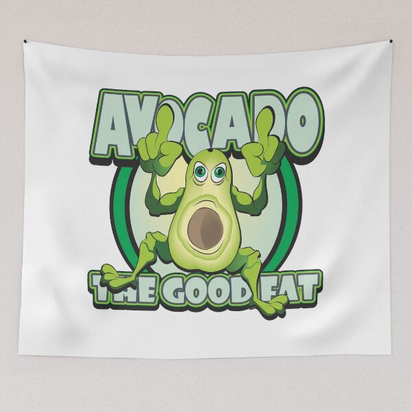 Item preview, AVOCADO The Good Fat designed and sold by MontanaJack.