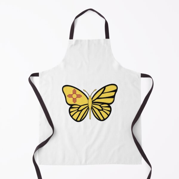 Item preview, State of New Mexico Flag Butterfly (White) designed and sold by Gsallicat.