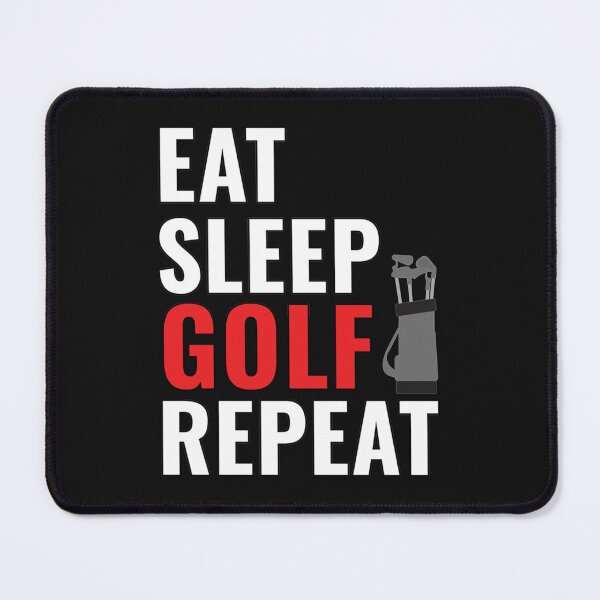 Item preview, Eat Sleep Golf Repeat,   designed and sold by CirclesGolf.