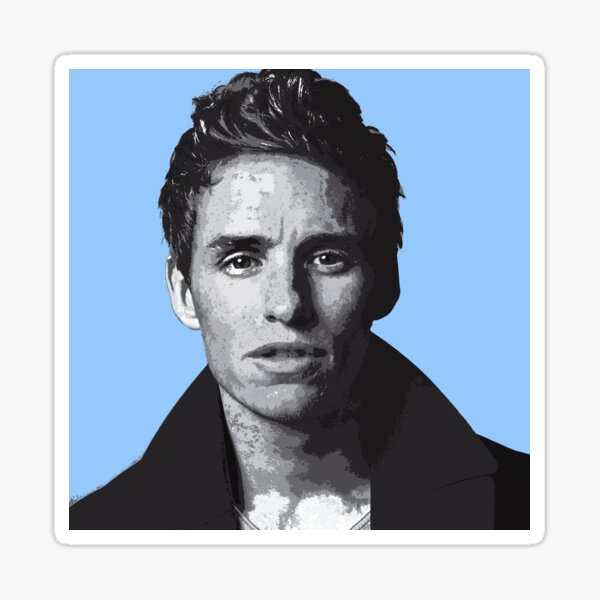 Eddie Redmayne Sticker