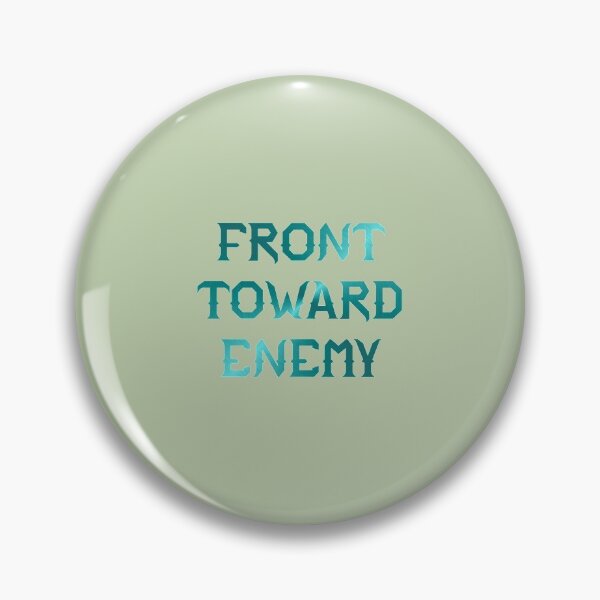 Item preview, front toward enemy v5   designed and sold by CirclesGolf.