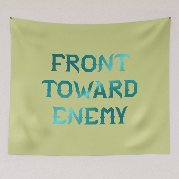 Item preview, front toward enemy v5   designed and sold by CirclesGolf.