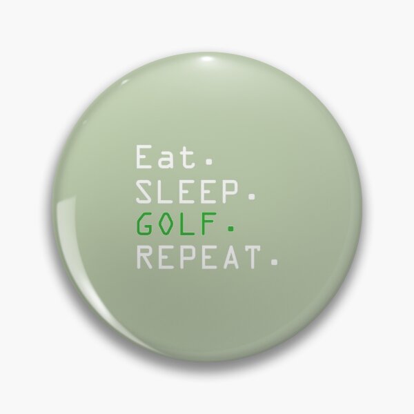Item preview, Funny Golf Lovers - Eat Sleep Golf Repeat    designed and sold by CirclesGolf.